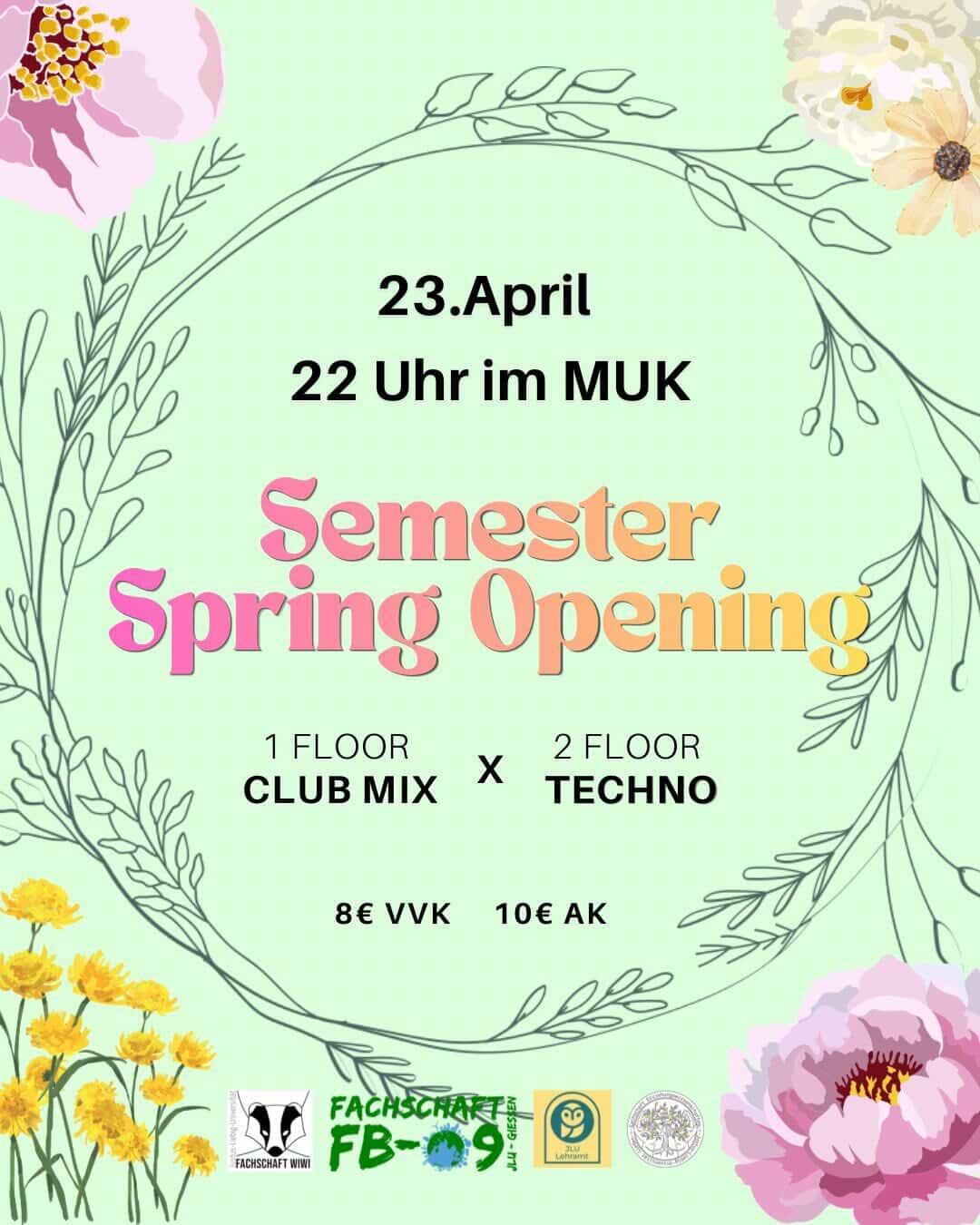 Semester Spring Opening